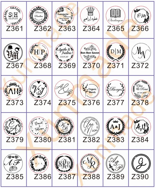 Custom Initials Embosser Stamp – Personalized Book & Wedding Embossing Seal for Address, Library & Gift Branding | Custom Paper Decor Accessory