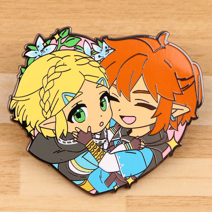Anime Game Enamel Pins – Metal Lapel Brooch Set for Backpack, Costume & Cosplay Accessories Gift