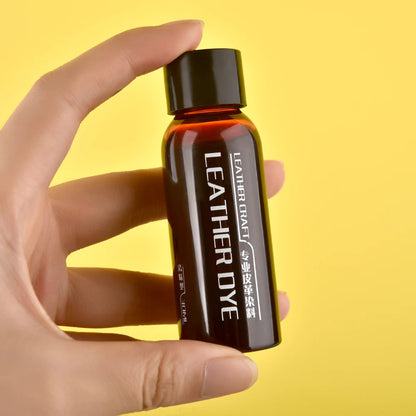 Pigmento para reparación de cuero de 30 ml – Restaurador de color y tinte para cuero curtido vegetal, zapatos, bolsos, muebles y manualidades de cuero.