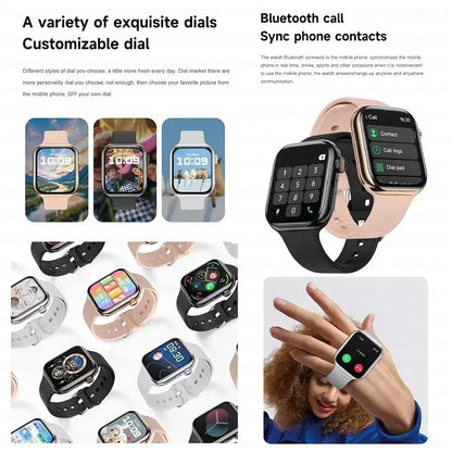 Watch 11 Smartwatch – GPS Bluetooth Calling NFC Smart Watch with Body Temperature Monitor & Always-On Display for Android & iPhone