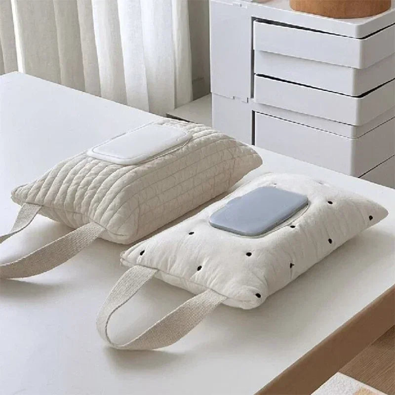 Distributeur de mouchoirs pour poussette – Boîte à mouchoirs portable pour voiture et organiseur de serviettes en papier pour poussettes, sacs à langer et voyages