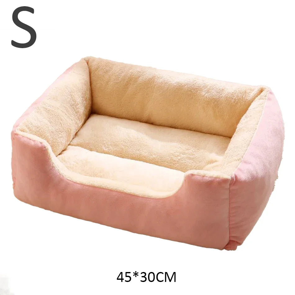 Cama para gatos, casita cómoda para mascotas, cesta suave y cojín para gatos y perros pequeños, cama cómoda para dormir gatitos, accesorios para mascotas