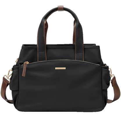 GOLF Women's Nylon Bucket Handbag Apricot Shoulder Crossbody Bag with Top Handle Large Capacity