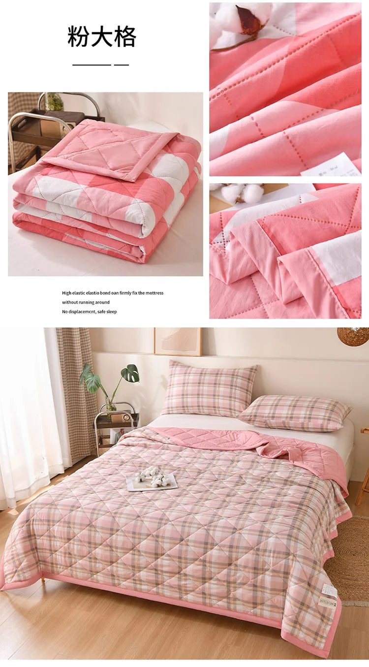Edredón Ligero de Verano – Suave Manta Acolchada para Todas las Estaciones para Ropa de Cama Transpirable