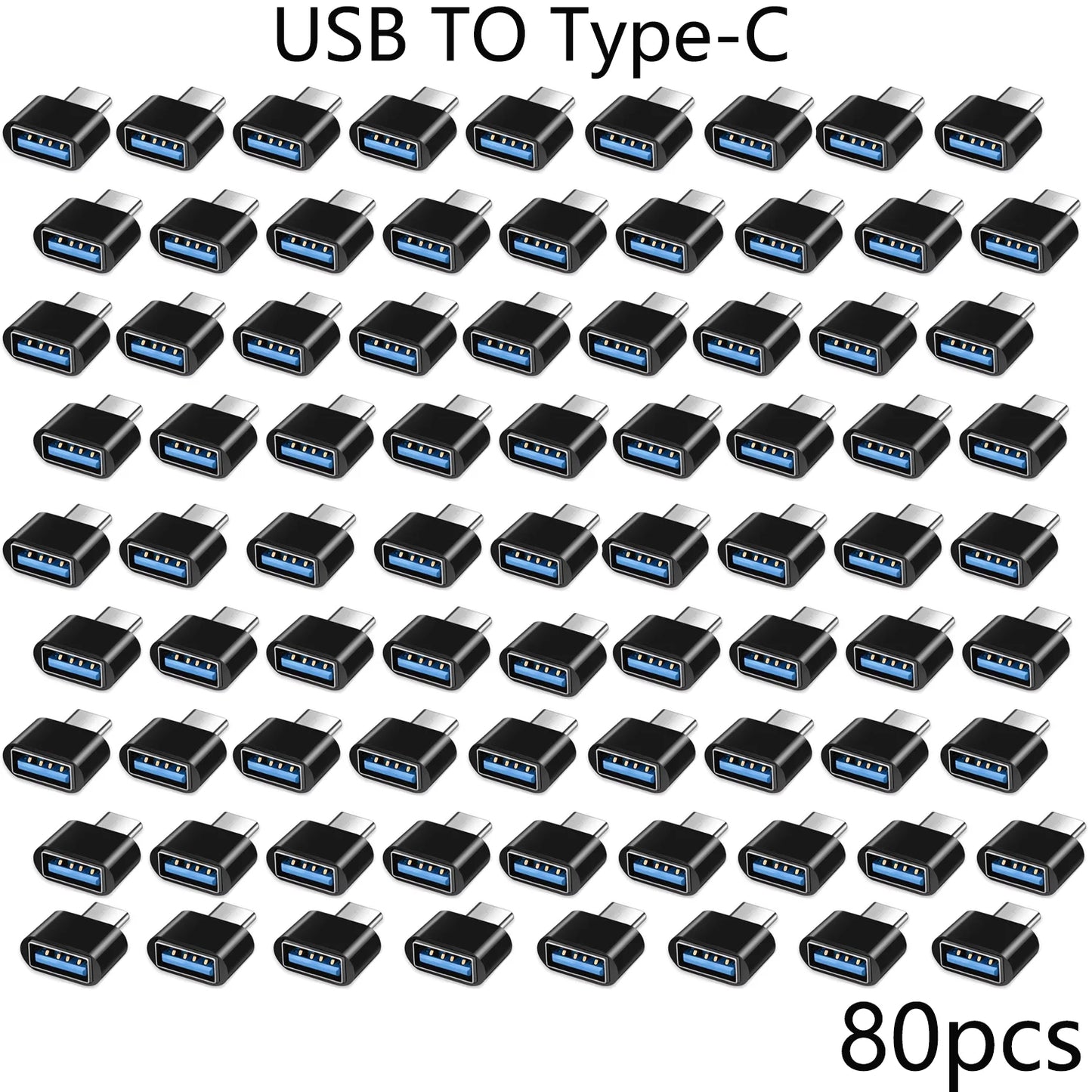USB-C to USB 3.0 OTG Adapter – Type-C Male to USB-A Female Data Connector for MacBook, iPad & USB-C Devices