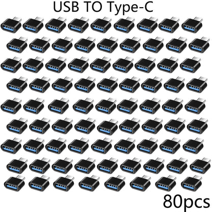 USB-C to USB 3.0 OTG Adapter – Type-C Male to USB-A Female Data Connector for MacBook, iPad & USB-C Devices