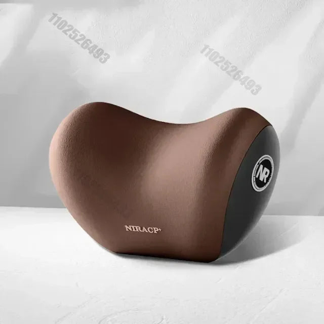 Almohada Ergonómica de Soporte Lumbar de Espuma Viscoelástica para Asiento de Coche, Silla de Oficina, Sillón Reclinable y Cama – Cojín de Apoyo para Aliviar el Dolor de Espalda Baja