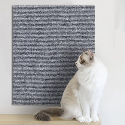 Tapis auto-adhésif à griffer pour chats – Protection de tapis DIY prédécoupable pour murs, coins et meubles