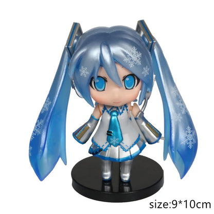 Hatsune Miku Anime Figure – Virtual Singer Manga Statue Figurine Model Toy for Desk Decoration, Cake Topper & Gift
