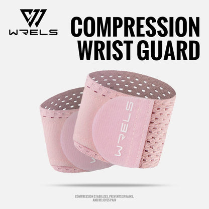 WRELS Wrist Support Brace – Breathable Elastic Compression Wrist Wrap for Gym, Fitness, Sports & Weightlifting