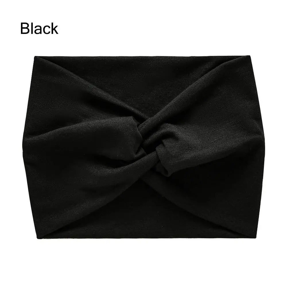 Extra Large Twisted Headband – Thick Wide Turban Hair Wrap for Women | Workout Yoga Fashion Hair Accessories