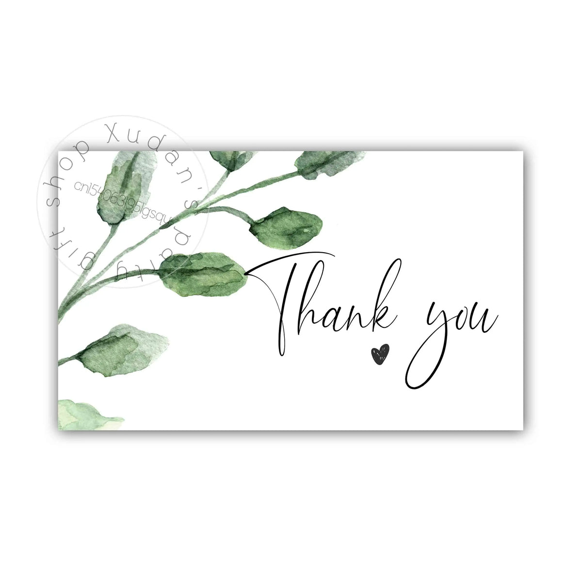 30PCS Thank You for Supporting My Small Business Cards – Appreciation Greeting Cardstock for Sellers, Customers & Gift Orders