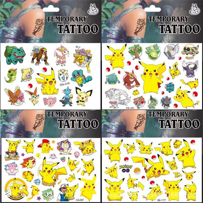 Pokémon Birthday Party Decorations Set – Balloons, Keychains, Napkins, Stickers, Tableware, Plates & Tablecloth Party Supplies & Favors