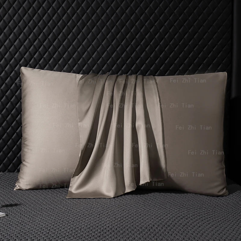 Funda de Almohada de Seda 100% Morera – Funda de Almohada de Seda de Lujo con Cierre de Sobre