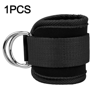 Juego de bandas de resistencia con tobilleras – Bandas elásticas de fitness con accesorios de tobillo para gimnasio, yoga, entrenamiento de fuerza y ejercicio en casa