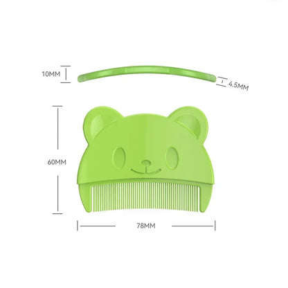 Masseur de cuir chevelu et brosse à cheveux doux en silicone pour bébé – Peigne de bain doux pour nouveau-nés, nourrissons et tout-petits