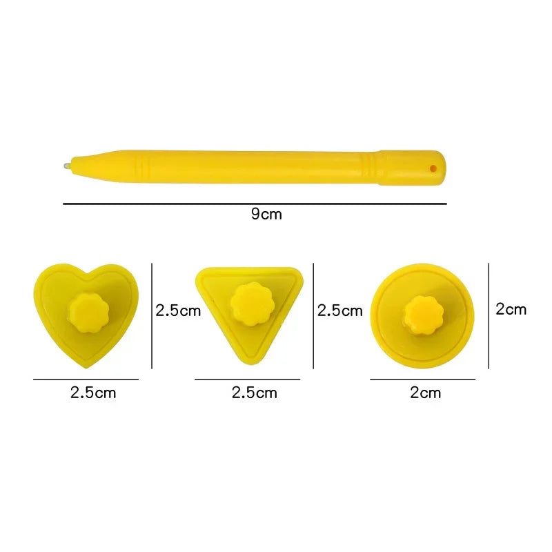 Tableau de dessin magnétique pour enfants – Ardoise magique réutilisable, jouet artistique éducatif, outil de pratique d'écriture créative, cadeau d'apprentissage précoce pour enfants
