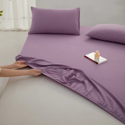 Sábana Bajera Ajustable 100% Algodón – Funda de Colchón Suave y Transpirable con Bolsillos Elásticos Profundos