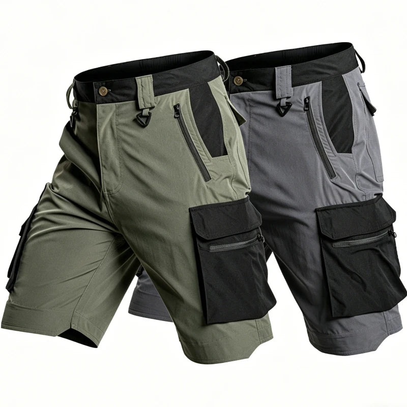 Men's Tactical Cargo Shorts – Quick-Dry Lightweight Multi-Pocket Outdoor Shorts for Hiking, Fishing, Camping, Work & Summer Activities