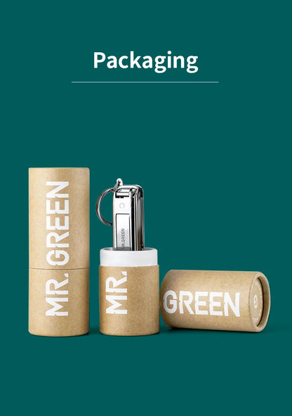 MR.GREEN Cortaúñas multifunción 6 en 1 de acero inoxidable – Lima de uñas, tijeras, abridor de botellas y herramienta de aseo