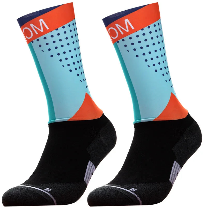 Professional Team Cycling Socks for Men & Women – Breathable MTB & Road Bike Racing Sports Socks