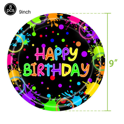 Neon UV Reactive Party Hats – Fluorescent Formal Hats for Glow Parties, Festivals & Events