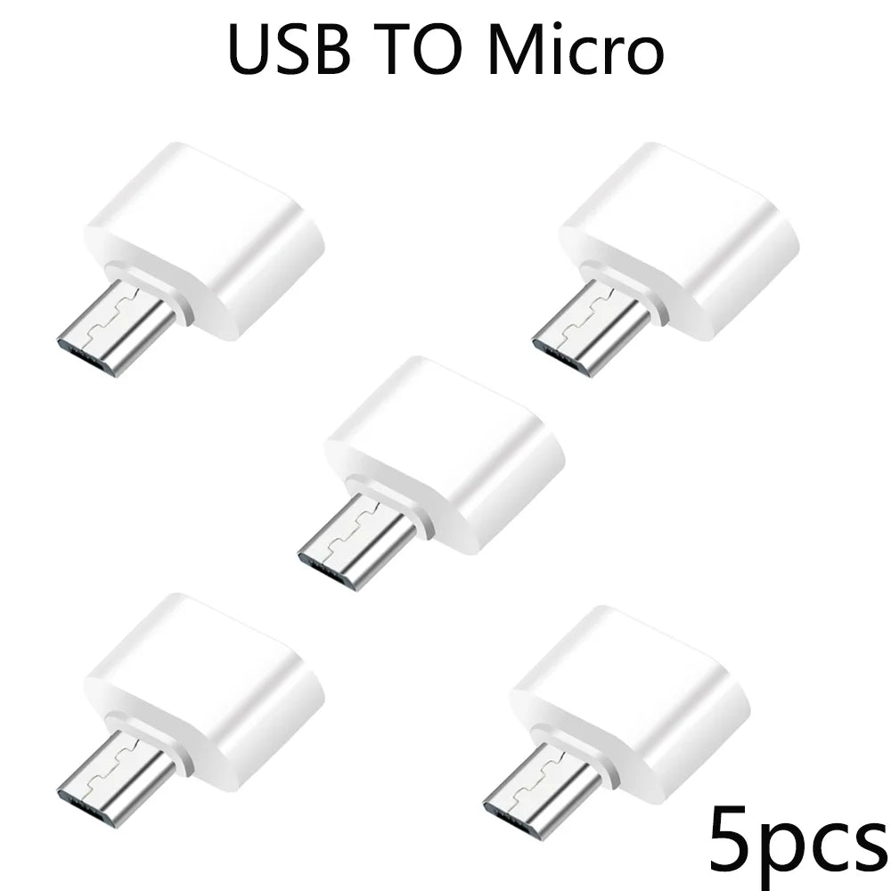 USB-C to USB 3.0 OTG Adapter – Type-C Male to USB-A Female Data Connector for MacBook, iPad & USB-C Devices