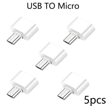 USB-C to USB 3.0 OTG Adapter – Type-C Male to USB-A Female Data Connector for MacBook, iPad & USB-C Devices