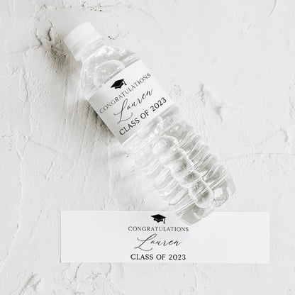 Personalized Wedding Water Bottle Labels – Custom Thank You Stickers for Bridal Shower, Birthday Party & Wedding Welcome Gifts | Event Decor