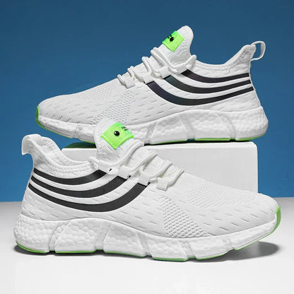 Baskets de sport décontractées pour hommes – Chaussures de course respirantes et légères, Baskets athlétiques antidérapantes pour la marche et les activités de plein air