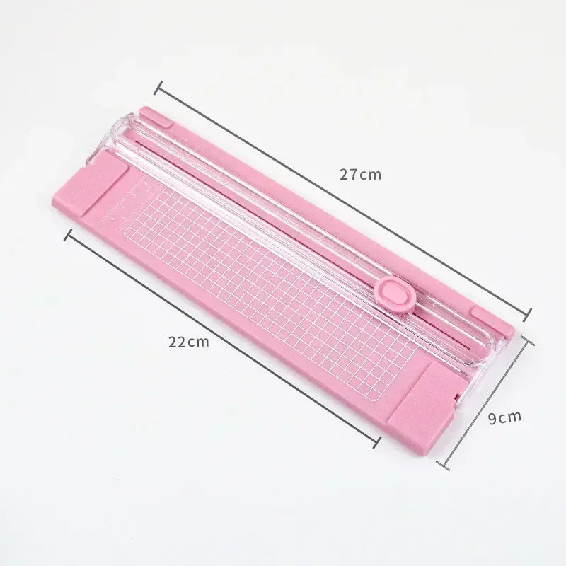 Coupe-papier A4 – Rogneuse bidirectionnelle avec règle coulissante pour photos, scrapbooking et loisirs créatifs