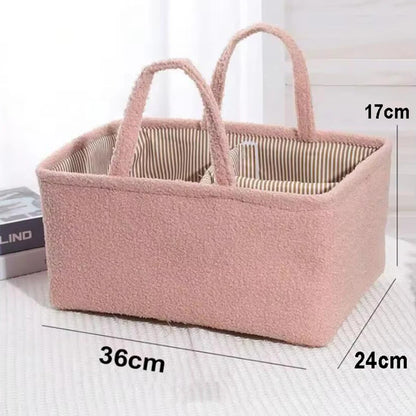 Portable Mommy Diaper Bag Organizer – Multifunctional Baby Travel Handbag with Feeding Bottle Storage & Nursery Essentials