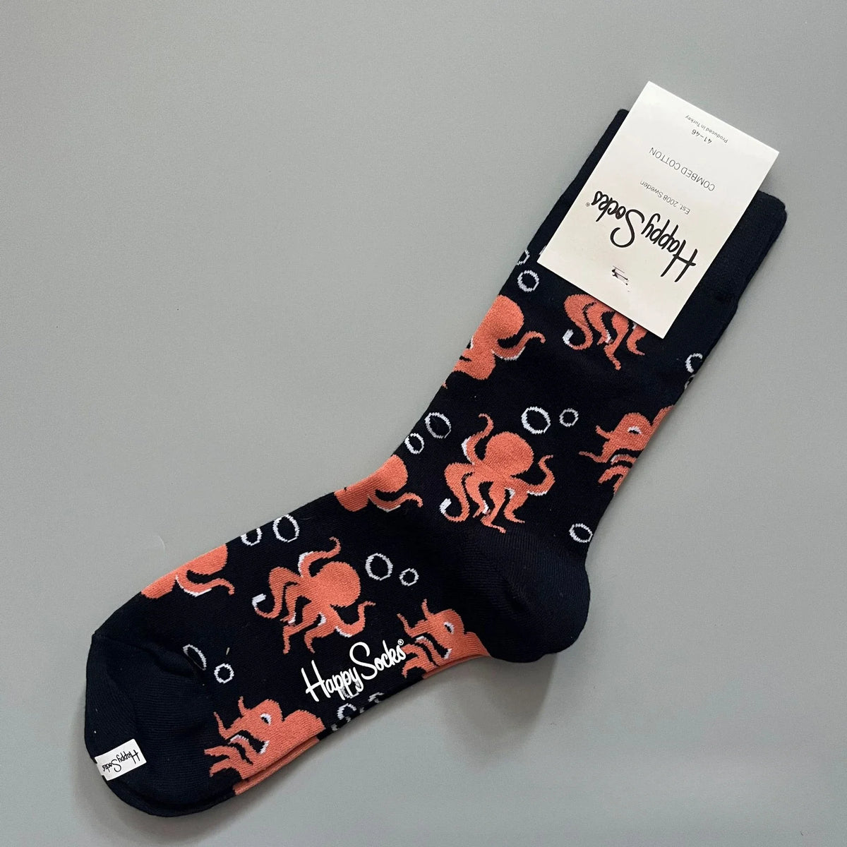 Men’s Classic Crew Socks – Cotton Everyday Socks, Sizes 7–11 UK (41–46 EU)