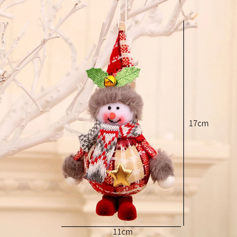 Red Star Christmas Tree Ornament – DIY Hanging Pendant Decoration for Xmas, New Year Party, Home Decor & Holiday Gifts