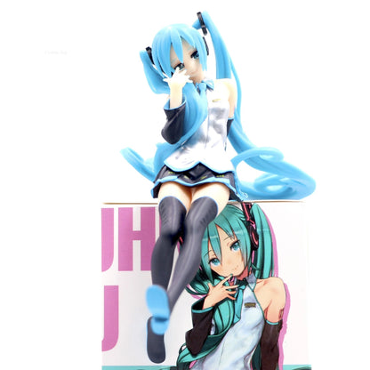 Hatsune Miku Anime Figure – Wedding Dress & Swimsuit Vocaloid PVC Action Figure Collectible Model Toy for Girls Gift