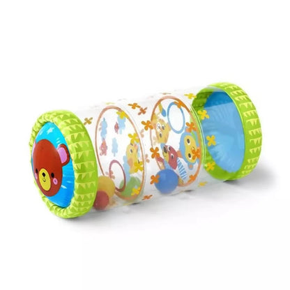 Inflatable Baby Crawling Roller Toy – Rattle & Activity Play Toy for Babies 6-12 Months, Interactive Developmental & Educational Toy