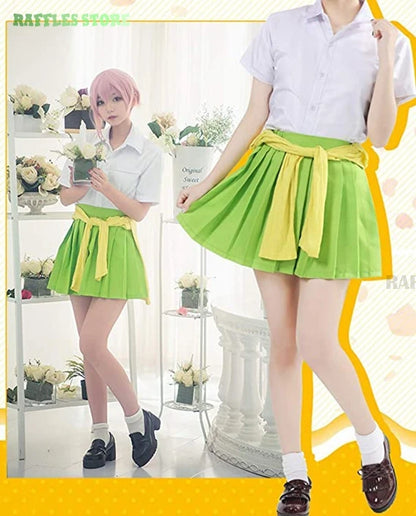 The Quintessential Quintuplets Cosplay Costume & Wig Set – School Uniform Collection