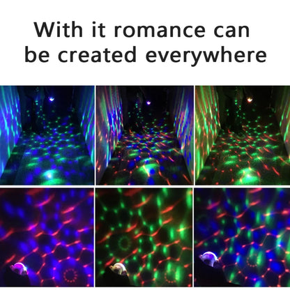Mini RGB Car Stage Light – 3W Portable LED Effect Lamp with Rechargeable Laser Light for Disco, Parties & Holidays