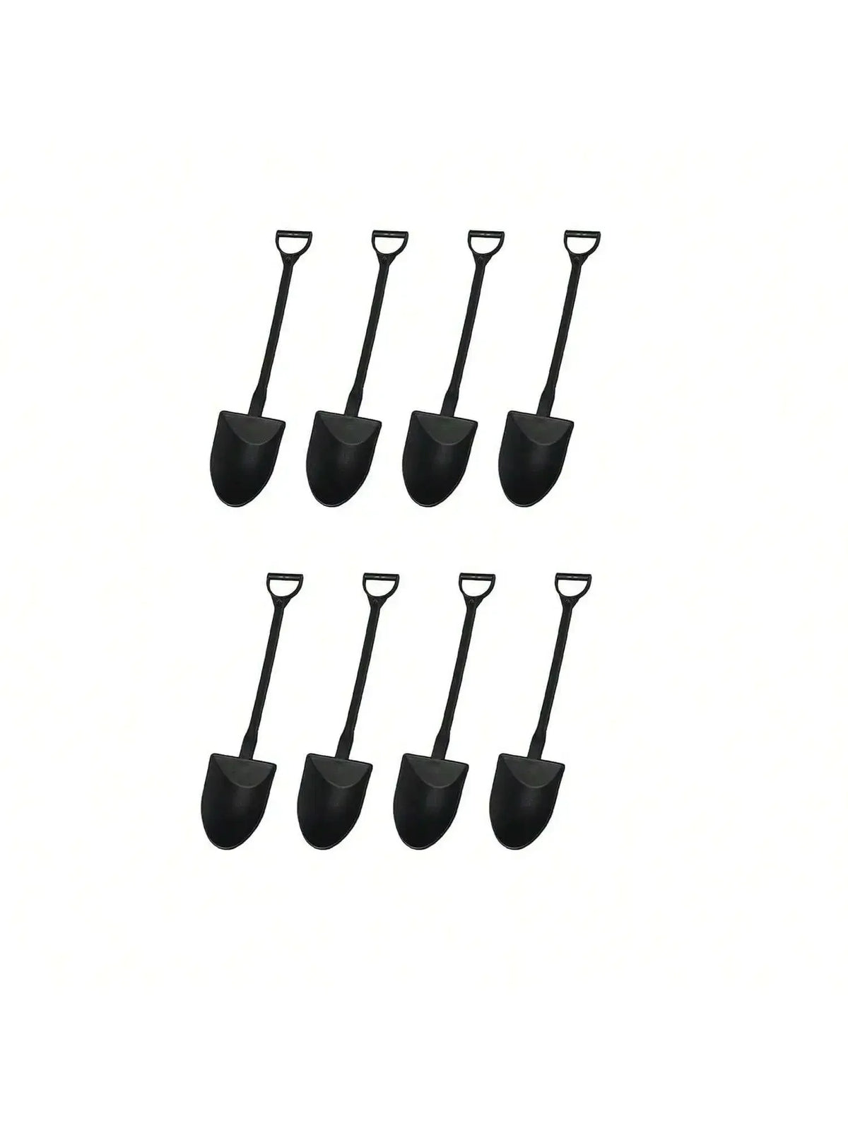 Multi-Piece Halloween Cupcake Toppers – Tombstone & Graveyard Cake Decorations with Novelty Mini Shovel Spoons for Halloween Parties