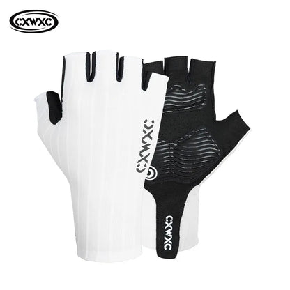 Guantes de Ciclismo sin Dedos CXWXC – Transpirables y Antideslizantes para Hombre y Mujer con Soporte Extendido de Muñeca para Fitness, Entrenamiento y Deportes al Aire Libre