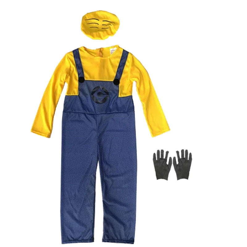 Anime Movie Character Jumpsuit Costume – Cosplay Dress-Up Outfit for Kids, Children, Men & Women, Halloween Party & Anime Events