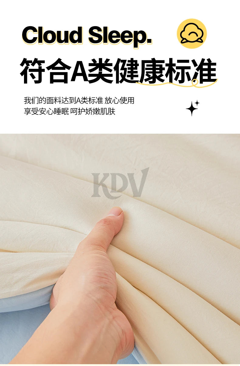 100% Cotton Filled Comforter – Soft Lightweight Warm Winter Quilt for Autumn & Cold Weather Bedding