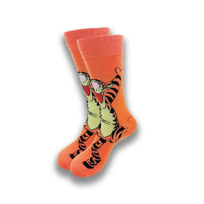 Funny Cartoon Character Socks – High-Quality Comfortable Novelty Socks for Men & Women, Latest Design