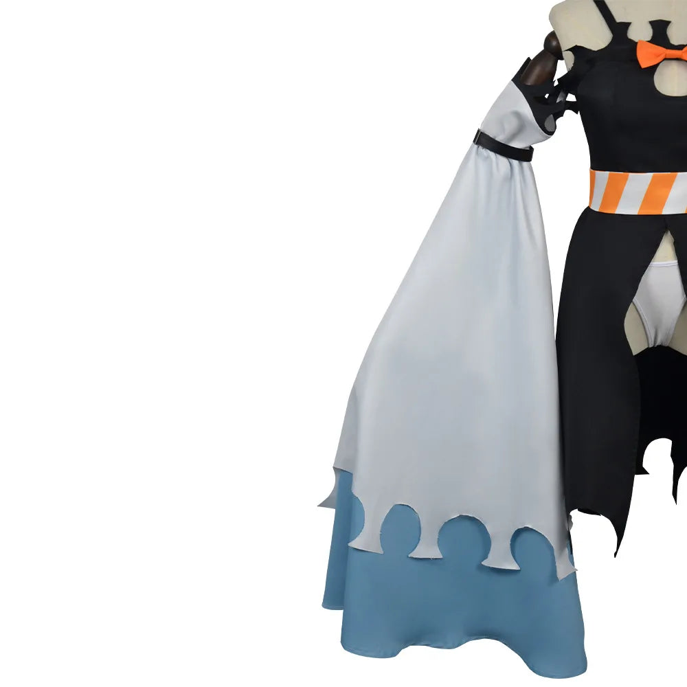 Comic & Anime Ghost Amor Amor Cosplay Costume | Game & Anime Exhibition Outfit | Comic Con Cosplay Suit