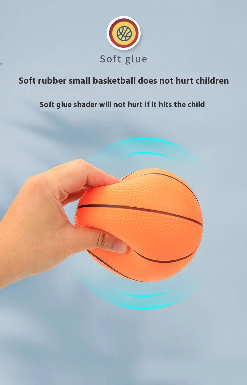 Children’s Version Vertical Adjustable Lifting Basketball Rack – Outdoor & Indoor Sports Cartoon Rebound Parent-Child Interactive Toy