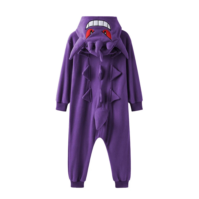 Kids Kigurumi Cosplay Costume – Full Body Onesie Pajamas Sleepwear for Boys & Girls, Halloween, Christmas & Dress-Up Gift Outfit