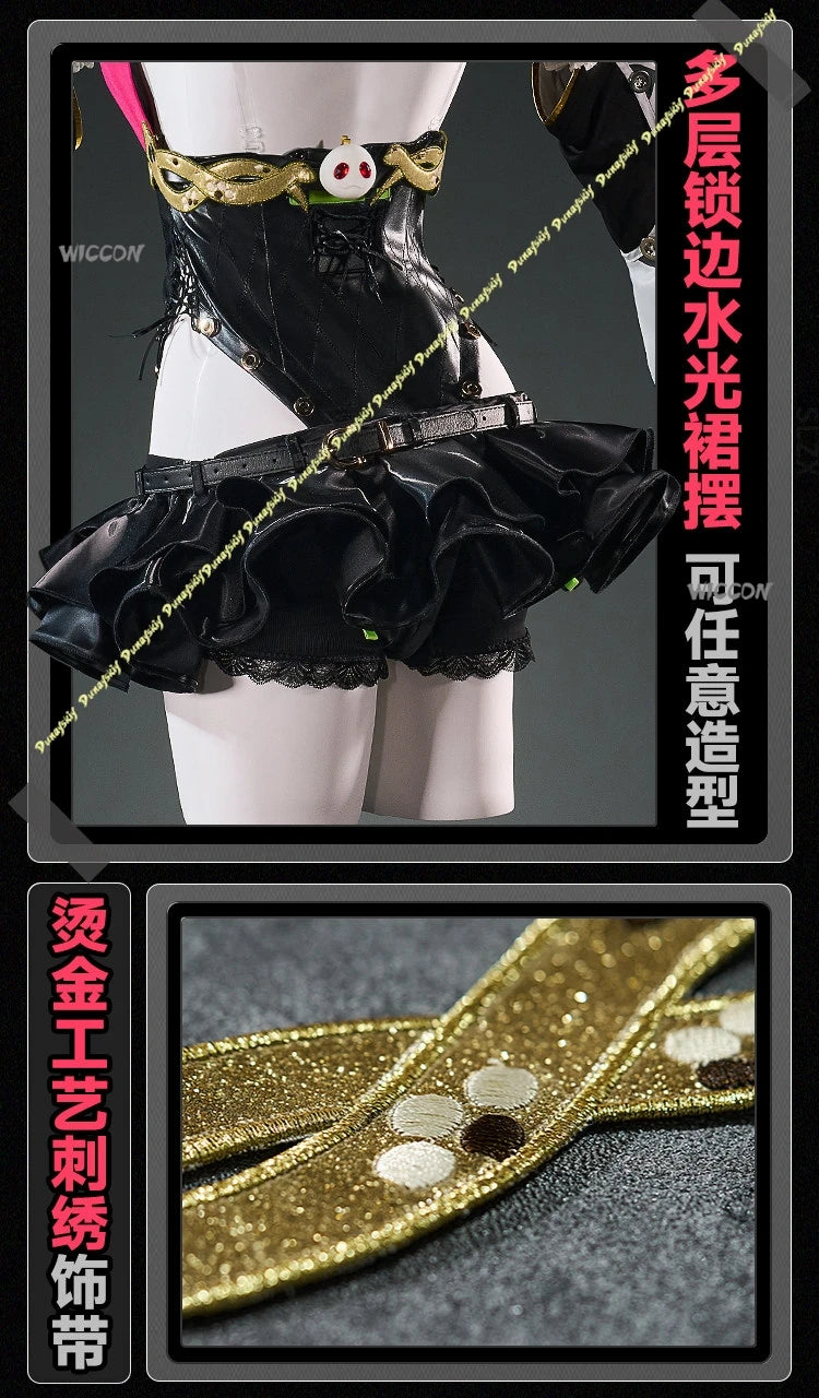 Cissia Cosplay Costume – Zenless Zone Zero New Character Full Set | Women’s Performance Outfit (Party / Halloween / Cosplay Wear)