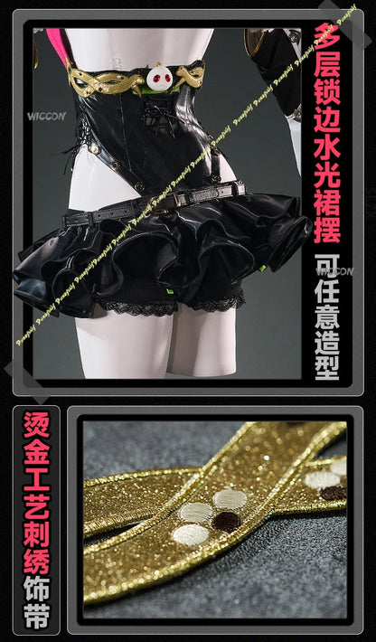 Cissia Cosplay Costume – Zenless Zone Zero New Character Full Set | Women’s Performance Outfit (Party / Halloween / Cosplay Wear)