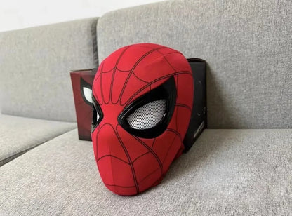 Electric Spider-Man LED Headband – Remote-Control Glowing Mask with USB Rechargeable Lighting, Fun Cosplay & Party Gift