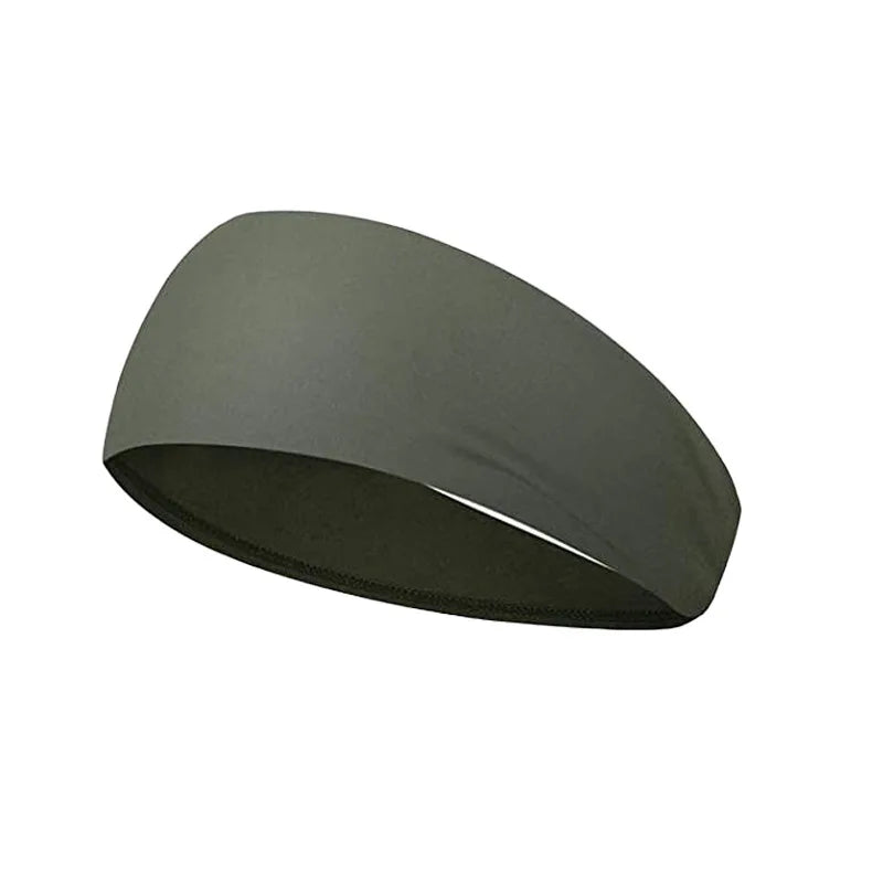 Cinta de sudor deportiva para hombres y mujeres – Banda elástica elástica para el cabello que absorbe el sudor para correr, gimnasio, yoga y fitness | Venda transpirable de secado rápido